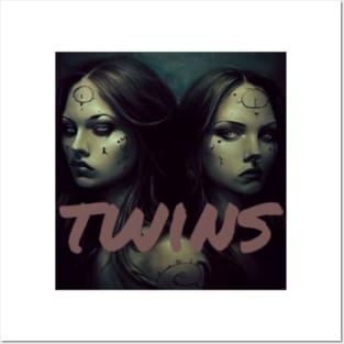 twins Posters and Art